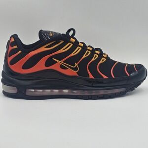 Nike Air Max 97 Plus Shock Orange mens size 9 AH8144-002